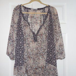 Sheer tunic